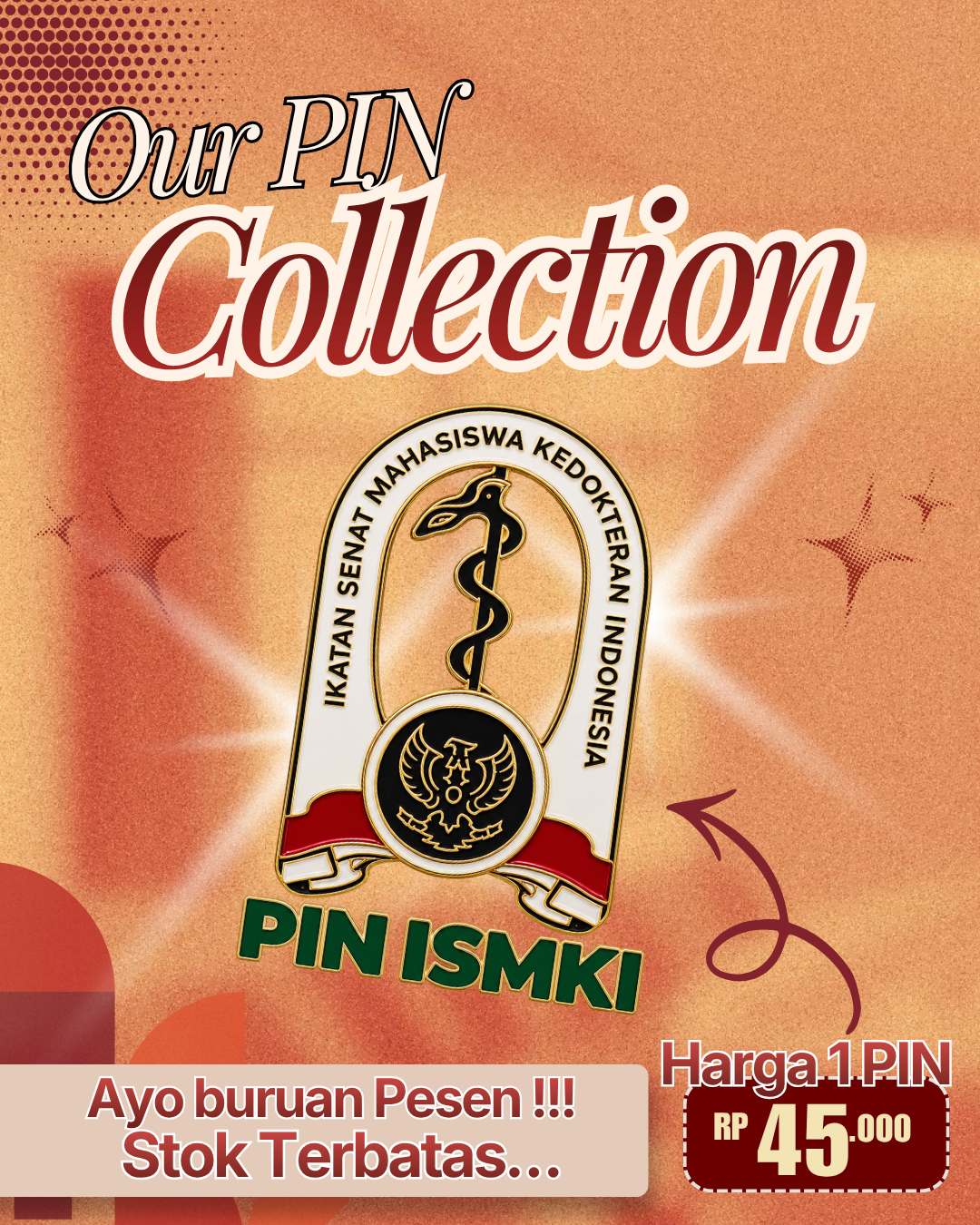 PIN Ikatan Senat Mahasiswa Kedokteran Indonesia (ISMKI)