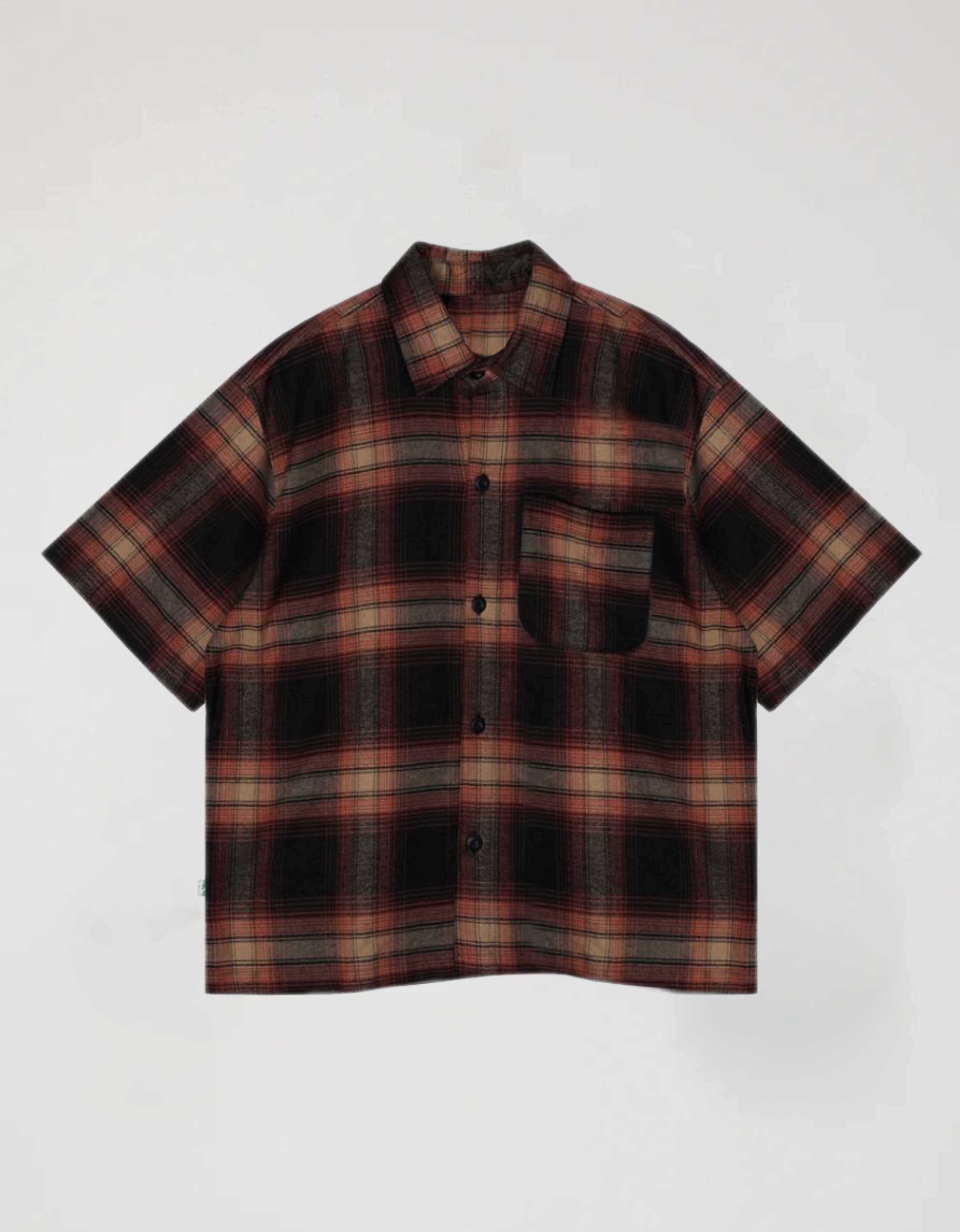Flannel Check Short Sleeve Shirt